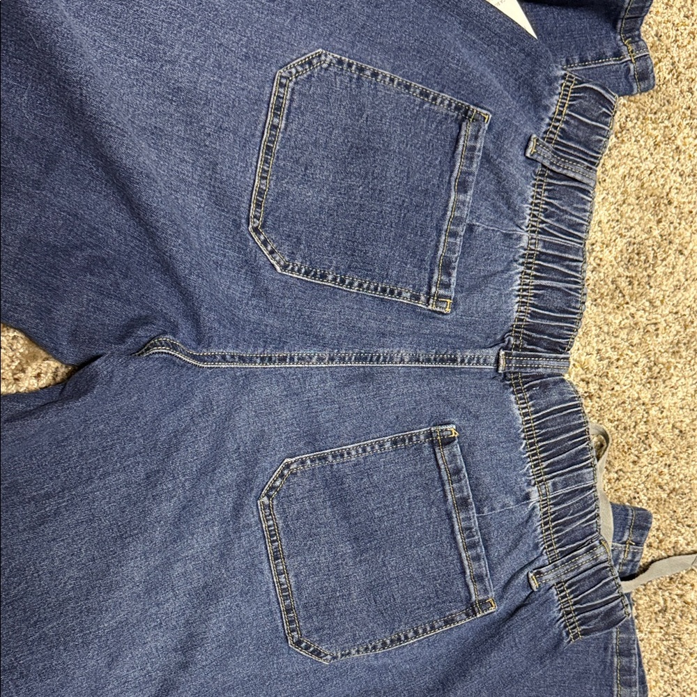 Maurices Dark Blue Flare & Wide Leg Jeans - Picture 5 of 5